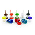 Colorations No-Mess, Air-Tight Paint Cups for Kids, Set of 10, Essential Painting Supply for Homeschool Use