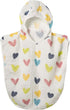 100% Cotton Muslin Baby Bath Poncho - Soft & Absorbent Hooded Towel
