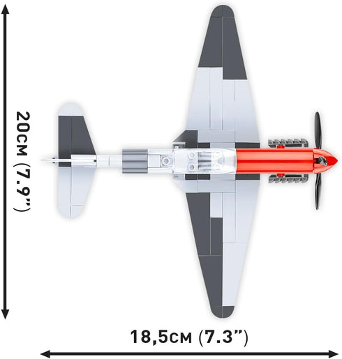 COBI Historical Collection WWII Yakovlev Yak-3 Plane - Detailed Model for History Enthusiasts and Collectors