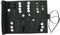 Travel Backgammon Set - Classic Leather Board Game for Adults and Kids, Portable Gift Package