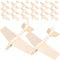 Toddmomy 20Pcs Wooden Model Airplane Wood Planes DIY Balsa Wood Airplane Kits