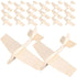 Toddmomy 20Pcs Wooden Model Airplane Wood Planes DIY Balsa Wood Airplane Kits