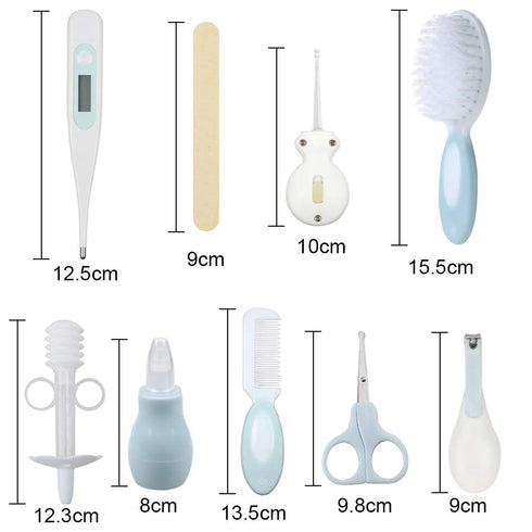 Baby Grooming and Health Kit, Lictin 15 in 1 Safety Care Set, Newborn Nursery Health Care Set with Hair Brush, Comb,