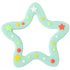 Jimibaby Silicone Star Teether, The First Teething Toy for Baby Boys and Girls, 100% BPA Free, Freezer Safe (Mint Star)