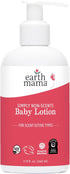 Earth Mama Simply Non-Scents Baby Lotion, 8-Fl oz - Organic Moisturizer for Dry Skin with Calendula Cream & Aloe