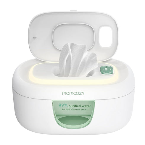 Momcozy Baby Wipe Warmer, Innovative Spring Design, Large Capacity Wipes Dispenser, Fast