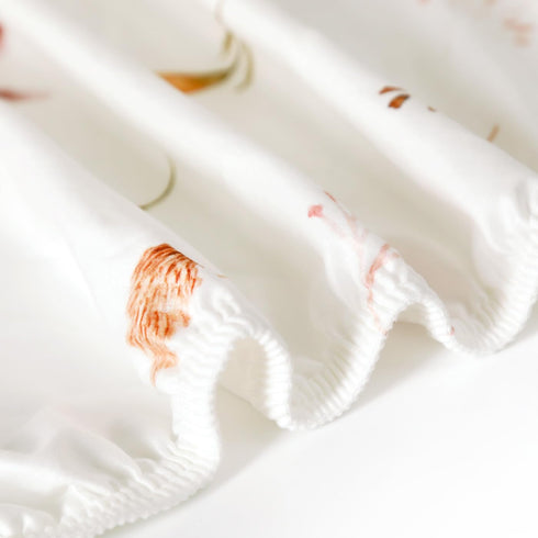 Pack n Play Sheets Fitted, 3 Pack, Stretchy Ultra Soft Jersey Knit, Watercolor Rose Flora