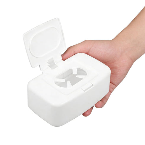 Refillable Baby Wipes Dispenser for Home and On-the-Go