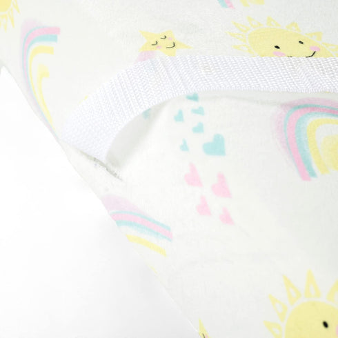 Lush Decor 32" 16", Sunshine Rainbow Soft & Plush Changing Pad Cover, x Yellow
