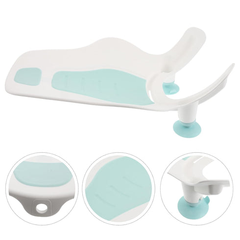 Soft Silicone Bath Seat for Newborns - Bath Support for Sink