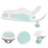 Soft Silicone Bath Seat for Newborns - Bath Support for Sink