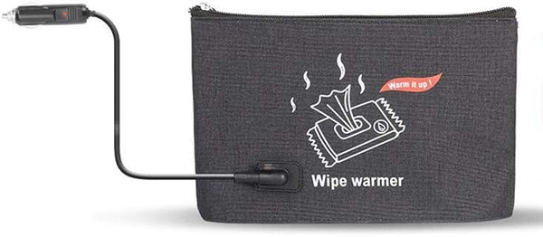 SmarTopus Portable Car Wipes Heater Warmer Baby Wipes Thermostat Heating Bag