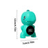 Xinsheinelry 3 Bath Thermometer, Digital Dinosaur Bath Thermometers Light Alerts Automatic for Newborns