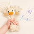 Sand Silicone Giraffe Rattle & Teether for Babies