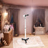 LUOZZY Miniature Microphone Model with Stand for 1:12 Dollhouse Accessories Display - Black