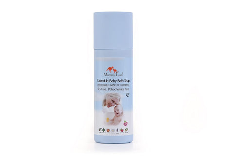 MOMMY CARE Baby Bath Soap Certified Organic Natural Calendula Body Wash for Newborns