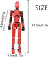 Yewmow 2026 13 13 Figures,3D 13 Set,Desk Assembly Completed Upgrade Titan Action Figure,Robot Action Printed Multi