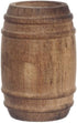 Melody Jane Dolls Houses Dolls House Miniature 1:12 Scale Pub Bar Accessory Wooden Wine Beer Barrel