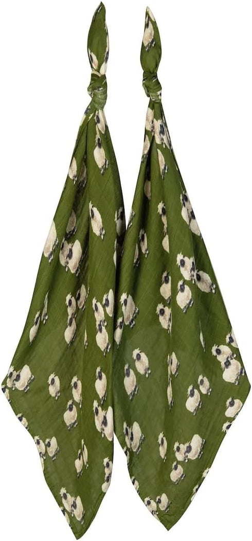 Milkbarn Baby Muslin Burp Cloths for Boys & Girls - Extra Large