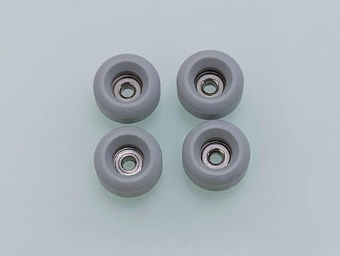 Urethane Pro Fingerboard Wheels Gray 65D, Handmade Bearing Wheel for Ultra Spin Bearings - 7.8 * 5mm