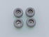 Urethane Pro Fingerboard Wheels Gray 65D, Handmade Bearing Wheel for Ultra Spin Bearings - 7.8 * 5mm