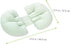 Levemolo U-Shaped Pregnancy Pillow Lumbar Support Multi-Functional Maternity Waist Pad for Side Sleeping Comfortable