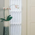 No. 918 Emily Sheer Voile Rod Pocket Door Sidelight Curtain Panel, 28" x 72", White