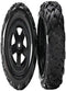 Traxxas 2 Assembled Glued 5-Spoke Wheels Tires & Wheels