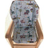 (5 1 twoworld Baby High Chair Seat Cushion Liner Mat Pad Cover Resistant and High Chair Straps Point Harness) Suit