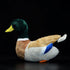 12.2" Nohito Kawaii Realistic Mallard Duck Plush Stuffed Animal Lifelike Green Duck Plushie Pillow Doll Home Decoration