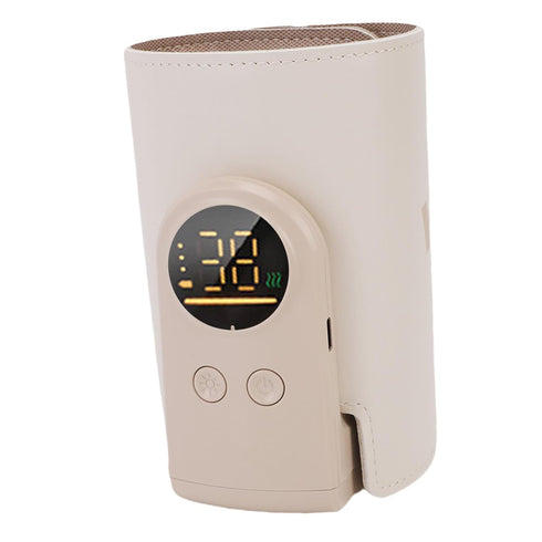 Fabater Bottle Warmer, Fast Heating Rechargeable Cordless Portable Bottle Warmer Milk with Sleeve Insulation Cover