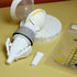 Narrow Neck Breastmilk Storage Bag Adapters for Medela Pumps, Compatible with Lansinoh and Nuk Bags by PumpMom