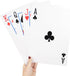 Jumbo and Super Jumbo Oversized Playing Cards | 54 Cards Poker Deck, Super Jumbo 8.25"x11.75"