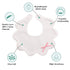 3 Bibs(3 JANGANNSA PCS Flower Baby Bibs Infant Burp Clothes for Baby Girls Saliva Towel Cotton Infant Toddler Girls PCS