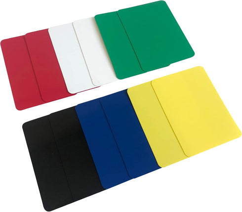 Yuanhe 12Pack Poker Cut Cards - Poker Size Casino Cutting Cards in Multi Colors for Home Games