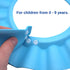 Comebachome Baby Shower Cap, Crown Shaped Toddler Bath Visor, Adjustable Baby Hair Washing Shield, Soft Silicone Baby