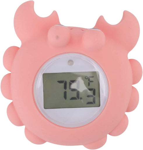 Fydun Bath Tub Thermometer C Bathtub Ornaments Electronic Water Thermometer for Mom