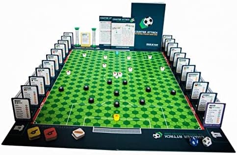 Giga Mech Games Counter Attack - Matchday Simulation Game for 1-2 Players Capturing the Thrills of Football