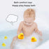 CICITOYWO 10pcs Yellow Rubber Ducks, Preschool Bath Toys Bathtub Floating Squeaky Duckies Gift for Baby Shower Infants