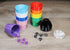 Dice Up! 10 Player Dice Game Set - Liar’s Dice, Dice Poker, Farkle, Colorful, Durable, Sustainable PLA Game