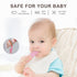 0-BPA Silicone Culinary Kitchen Utensil Baby Teething Toys: Chef Cooking Role Playing Games Training for Infants, 4 Pack