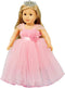 HWD Girls Doll Clothes and Accessories , Princess Costume , Wedding Dress ,