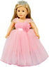 HWD Girls Doll Clothes and Accessories , Princess Costume , Wedding Dress ,