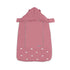 SONARIN Universal All Seasons Weather Cover for Baby Carrier,Cloak for Winter Warm,Footmuff,Windproof,Waterproof,Detachable hat(Pink)