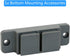 WOMHOM Retractable Baby Gates Replacement Parts Kit (Grey), Extra Wide Baby Gate Full Set Accessories