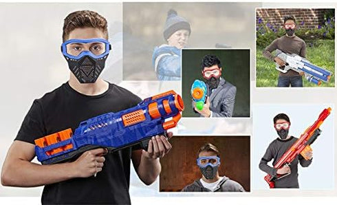 Tactical Mask for Nerf Rival, Compatible with Apollo, Zeus, Khaos, Atlas, Artemis Blasters