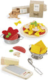 Set Set 58 3 J06598 Janod - Pasta Mix - Pasta - Pretend Play Kitchen & Tea Toy - Wooden, Cardboard and Felt Pieces