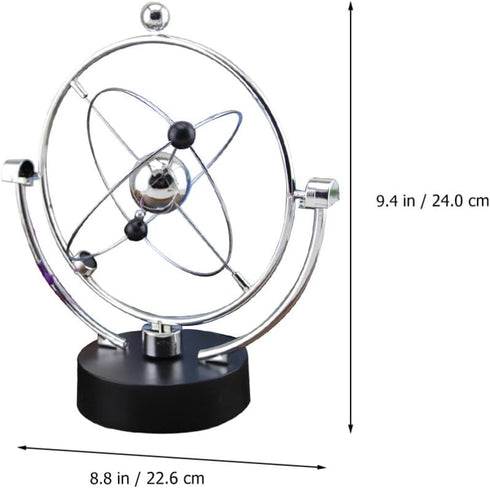 Planet Orbit Mobile Milky Way Perpetual Motion Desktop Toys, Solar System Decor for Kids