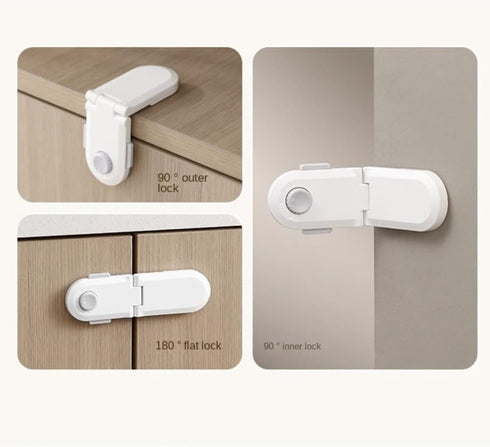 Home Children's Lock, Baby Anti-Pinch Hand Cabinet Refrigerator Door Window Safety Lock