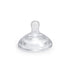 Talbot's (2-Pack) 6+ Dr. Silicone Anti-Colic Bottle Replacement Nipples - Anti Colic Baby Bottle - Feeding Supplies